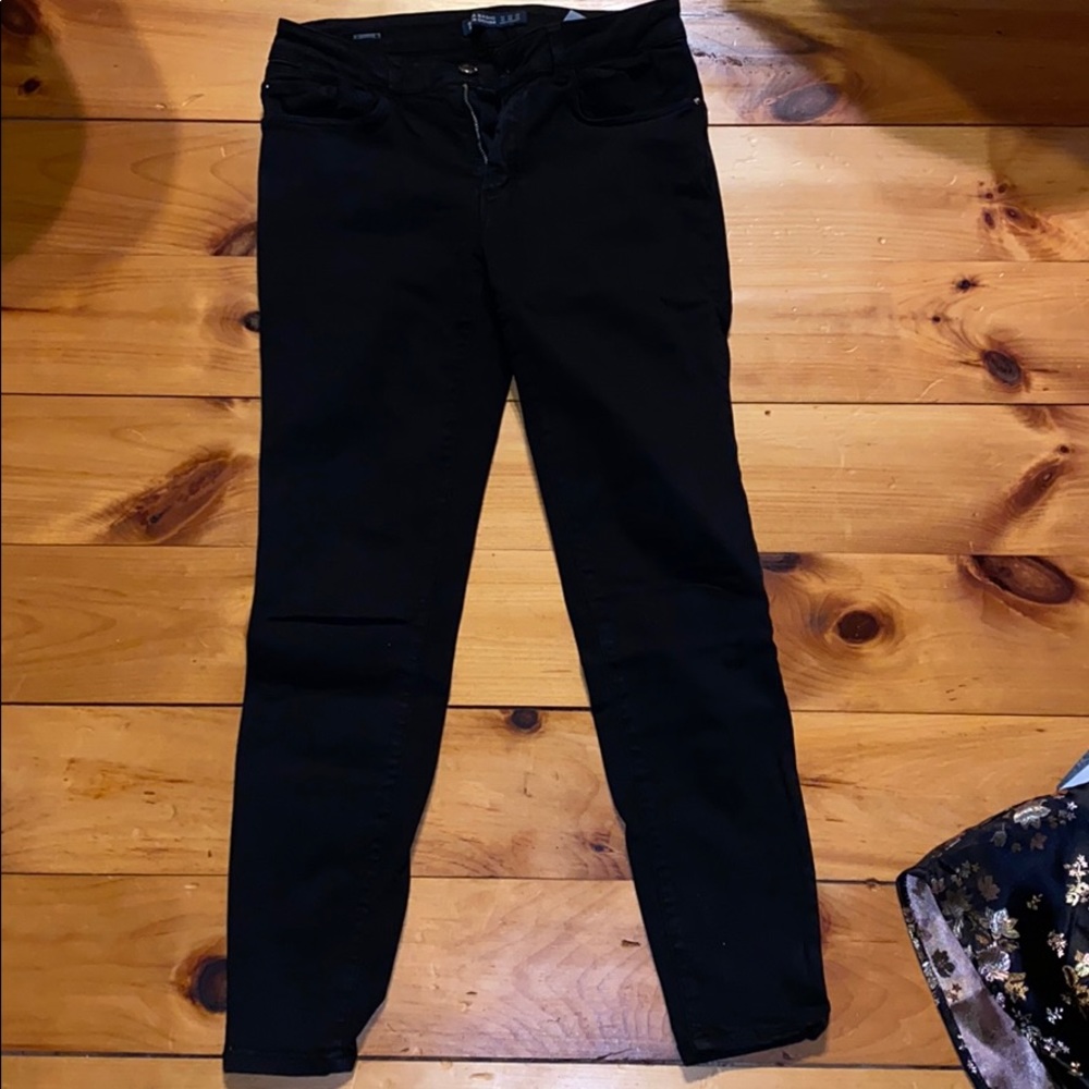 Zara basic black jeans, 8